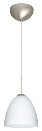 Vila One Light Pendant in Satin Nickel (74|1JC-447007-LED-SN)