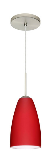 Riva One Light Pendant in Satin Nickel (74|1JT-1511RM-SN)