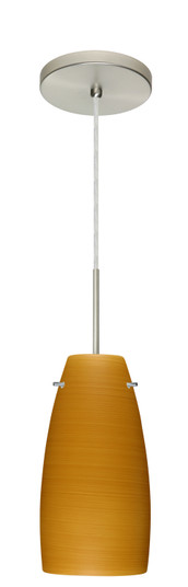 Tao One Light Pendant in Satin Nickel (74|1JT-1512OK-LED-SN)