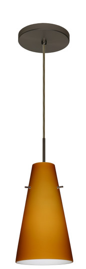 Cierro One Light Pendant in Bronze (74|1JT-412480-LED-BR)