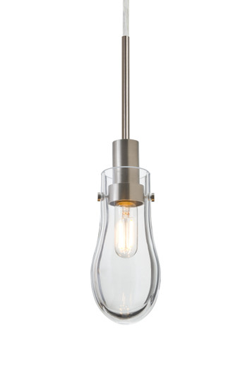 Wish One Light Pendant in Satin Nickel (74|1JT-WISHCL-EDIL-SN)