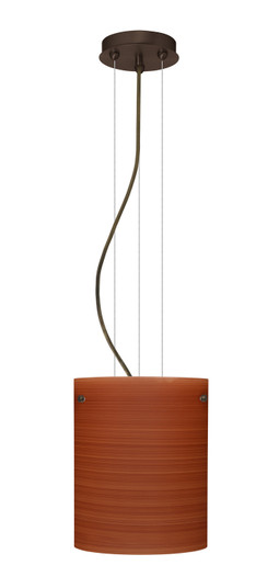 Tamburo One Light Pendant in Bronze (74|1KG-4006CH-LED-BR) Tamburo One Light Pendant in Bronze (74|1KG-4006CH-LED-BR)