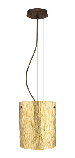 Tamburo One Light Pendant in Bronze (74|1KG-4006GS-BR)