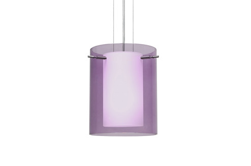 Pahu One Light Pendant in Satin Nickel (74|1KG-A00607-LED-SN)