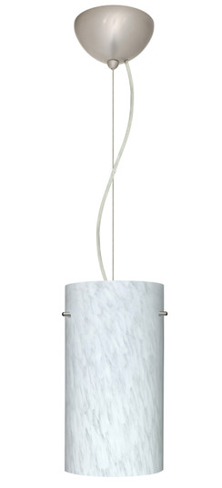 Tondo One Light Pendant in Satin Nickel (74|1KX-412019-LED-SN)