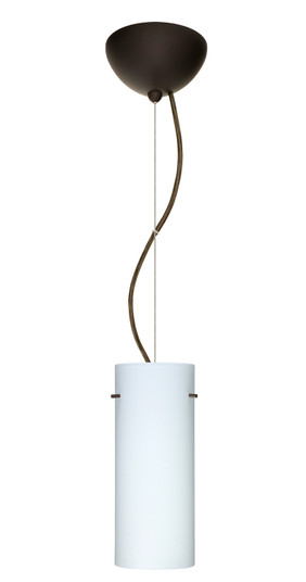 Stilo One Light Pendant in Bronze (74|1KX-412307-LED-BR)