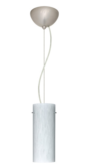 Stilo One Light Pendant in Satin Nickel (74|1KX-412319-LED-SN)