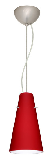 Cierro One Light Pendant in Satin Nickel (74|1KX-4124RM-LED-SN)