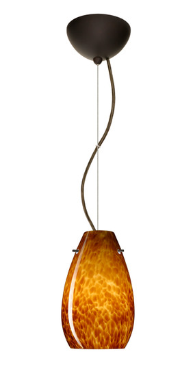 Pera One Light Pendant in Bronze (74|1KX-412618-LED-BR)