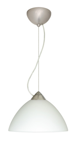 Tessa One Light Pendant in Satin Nickel (74|1KX-420107-LED-SN)