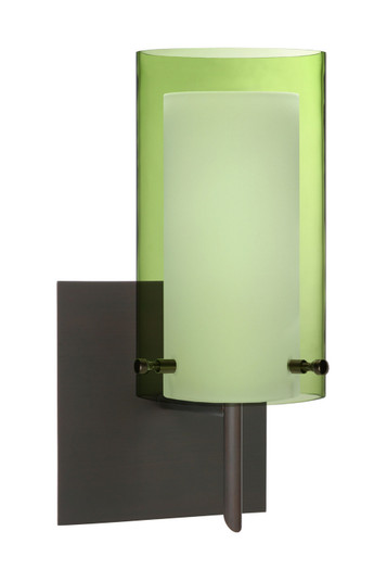 Pahu One Light Wall Sconce in Bronze (74|1SW-L44007-BR-SQ)