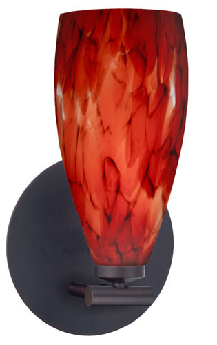 Karli One Light Wall Sconce in Bronze (74|1SX-719841-BR)