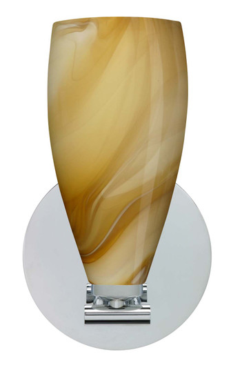 Karli One Light Wall Sconce in Polished Nickel (74|1SX-7198HN-PN)