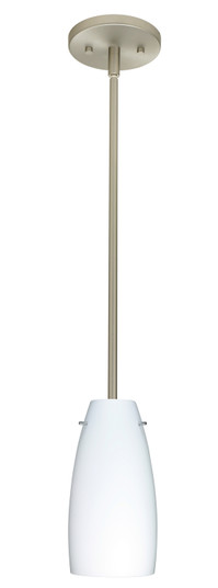 Tao One Light Pendant in Satin Nickel (74|1TT-151207-LED-SN)