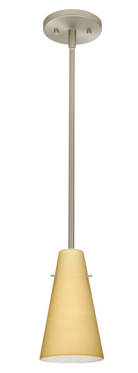 Cierro One Light Pendant in Satin Nickel (74|1TT-4124VM-LED-SN)