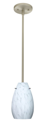 Pera One Light Pendant in Satin Nickel (74|1TT-412619-SN)