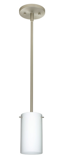 Stilo One Light Pendant in Satin Nickel (74|1TT-440407-LED-SN)