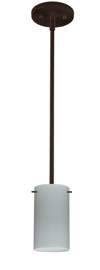 Stilo One Light Pendant in Bronze (74|1TT-4404KR-HAL-BR)