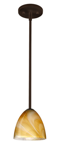 Vila One Light Pendant in Bronze (74|1TT-4470HN-LED-BR)