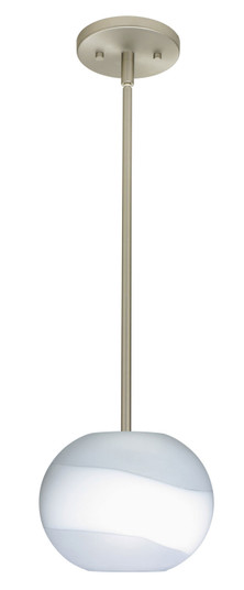 Luna One Light Pendant in Satin Nickel (74|1TT-477699-SN)