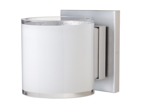 Pogo One Light Wall Sconce in Satin Nickel (74|1WS-7180SF-SN)