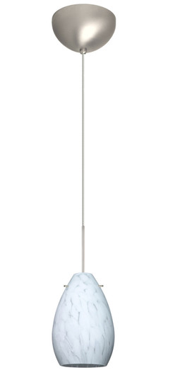 Pera One Light Pendant in Satin Nickel (74|1XC-171319-SN)