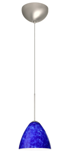 Mia One Light Pendant in Satin Nickel (74|1XC-177986-LED-SN)
