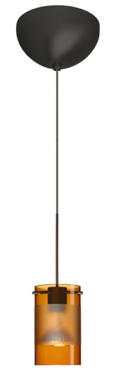 Scope One Light Pendant in Bronze (74|1XC-6524EG-LED-BR)