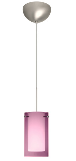 Pahu One Light Pendant in Satin Nickel (74|1XC-A44007-LED-SN)