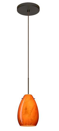 Pera One Light Pendant in Bronze (74|1XT-1713HB-LED-BR)