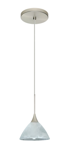Domi One Light Pendant in Satin Nickel (74|1XT-174352-LED-SN)
