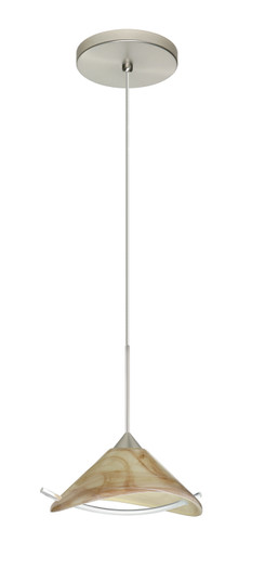 Hoppi One Light Pendant in Satin Nickel (74|1XT-181305-SN)