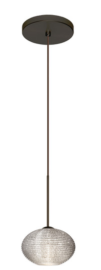 Lasso One Light Pendant in Bronze (74|1XT-5612GL-LED-BR)