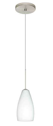 Karli One Light Pendant in Satin Nickel (74|1XT-719807-SN)