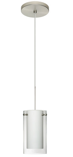 Pahu One Light Pendant in Satin Nickel (74|1XT-C44007-LED-SN)