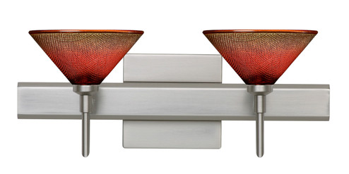 Kona Wall Sconce in Satin Nickel (74|2SW-117681-SN-SQ)