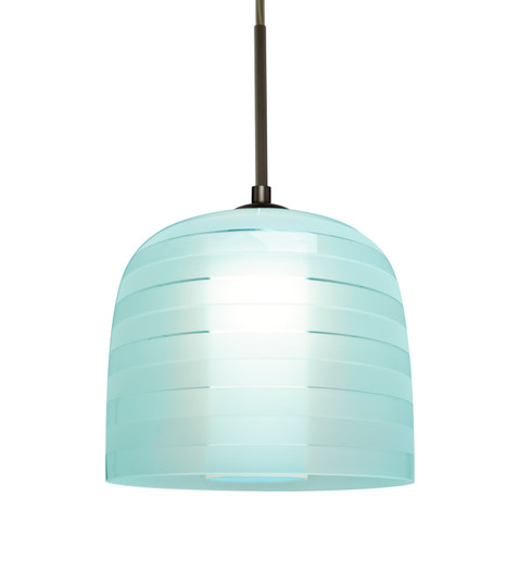 Mitzi 7 LED Pendant in Bronze (74|J-MITZI7CY-LED-BR)