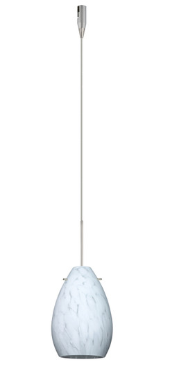 Pera One Light Pendant in Satin Nickel (74|RXP-171319-SN)