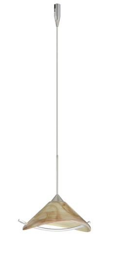 Hoppi One Light Pendant in Satin Nickel (74|RXP-181305-SN)