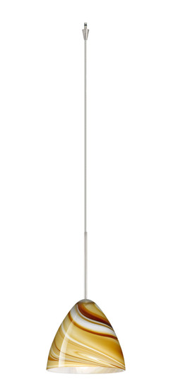 Mia One Light Pendant in Satin Nickel (74|XP-1779HN-SN)