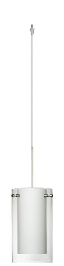 Pahu One Light Pendant in Satin Nickel (74|XP-C44007-SN)