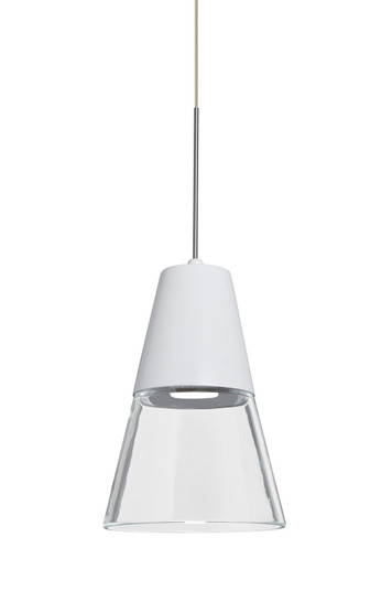 Timo 6 One Light Pendant in Satin Nickel (74|X-TIMO6WC-LED-SN)