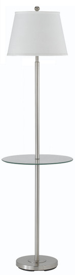 Andros One Light Floor Lamp in Brushed Steel (225|BO-2077GT-BS)