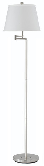 Andros One Light Floor Lamp in Brushed Steel (225|BO-2077SWFL-BS)