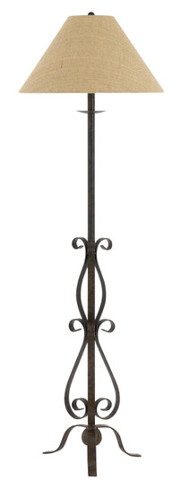 Ekalaka One Light Floor Lamp in Rust (225|BO-2703FL)