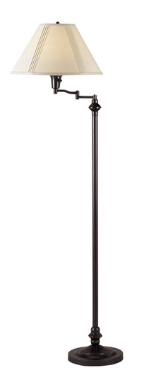 Swing arm One Light Floor Lamp in Dark Bronze (225|BO-314-DB)