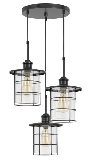 Silverton Three Light Pendant in Dark Bronze (225|FX-2668-3P)