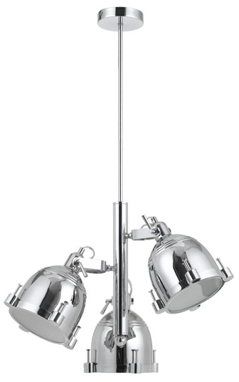 Hubble Three Light Pendant in Chrome (225|FX-2688-3)