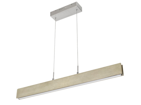 Colmar LED Island Pendant in Rubber Wood (225|FX-2965-18)