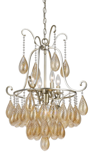 MARION Five Light Chandelier in Warm Silver (225|FX-3591-5)